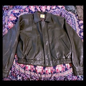 Leather jacket